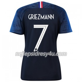 Fotbalový Dres Francie Griezmann 7 Dámské Domácí MS 2018